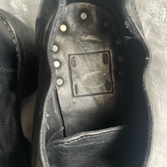 Guidi Lace-up Round Toe Italian Horse Full Grain Leather Derby Shoes - Picture 7 of 13